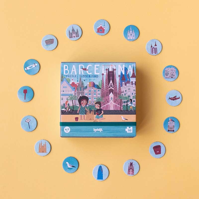 <p>Puzzle de la ciudad de Barcelona</p>